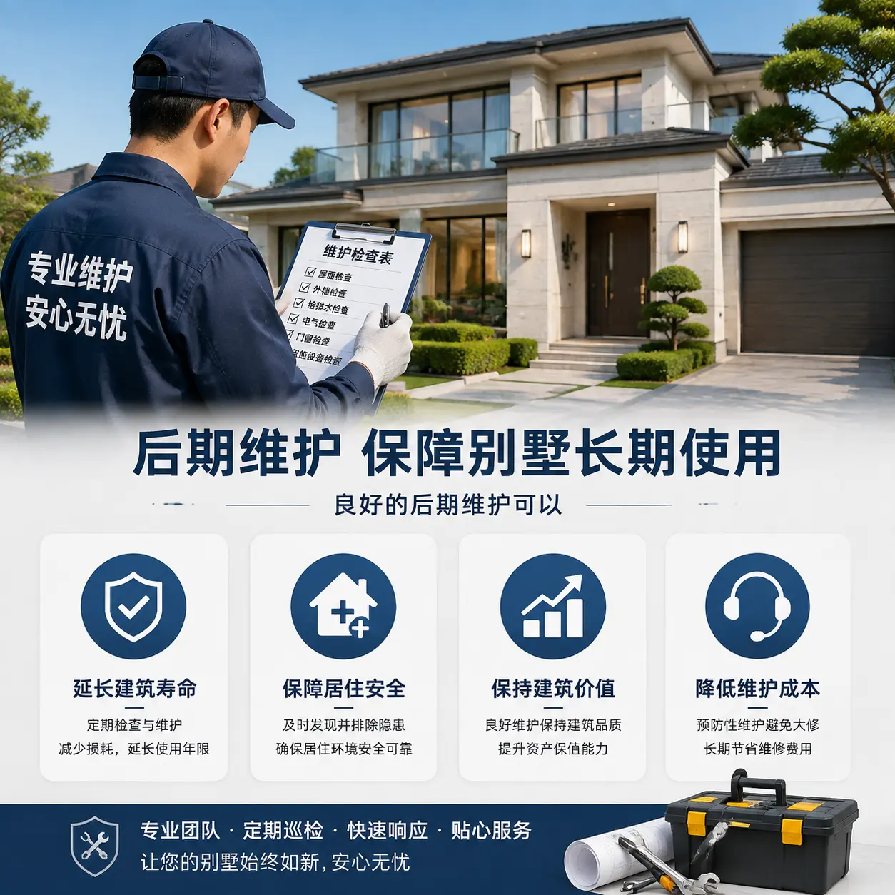 别墅建造公司推荐: 桐梓 施工质量的关键要素
