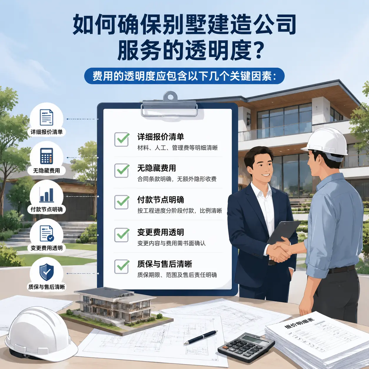 在 桐梓 如何确保别墅建造公司服务的透明度?