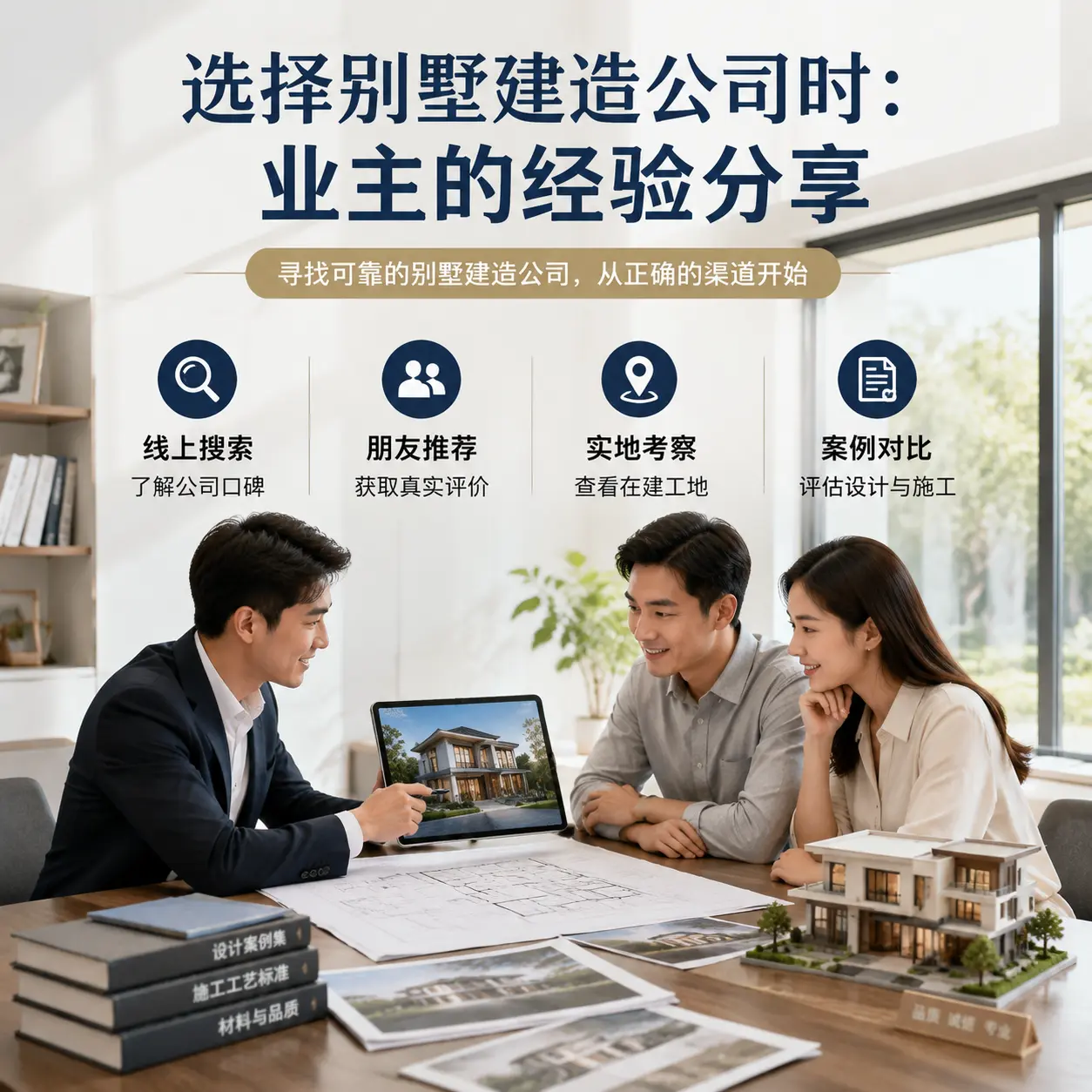 选择别墅建造公司时: 桐梓 业主的经验分享