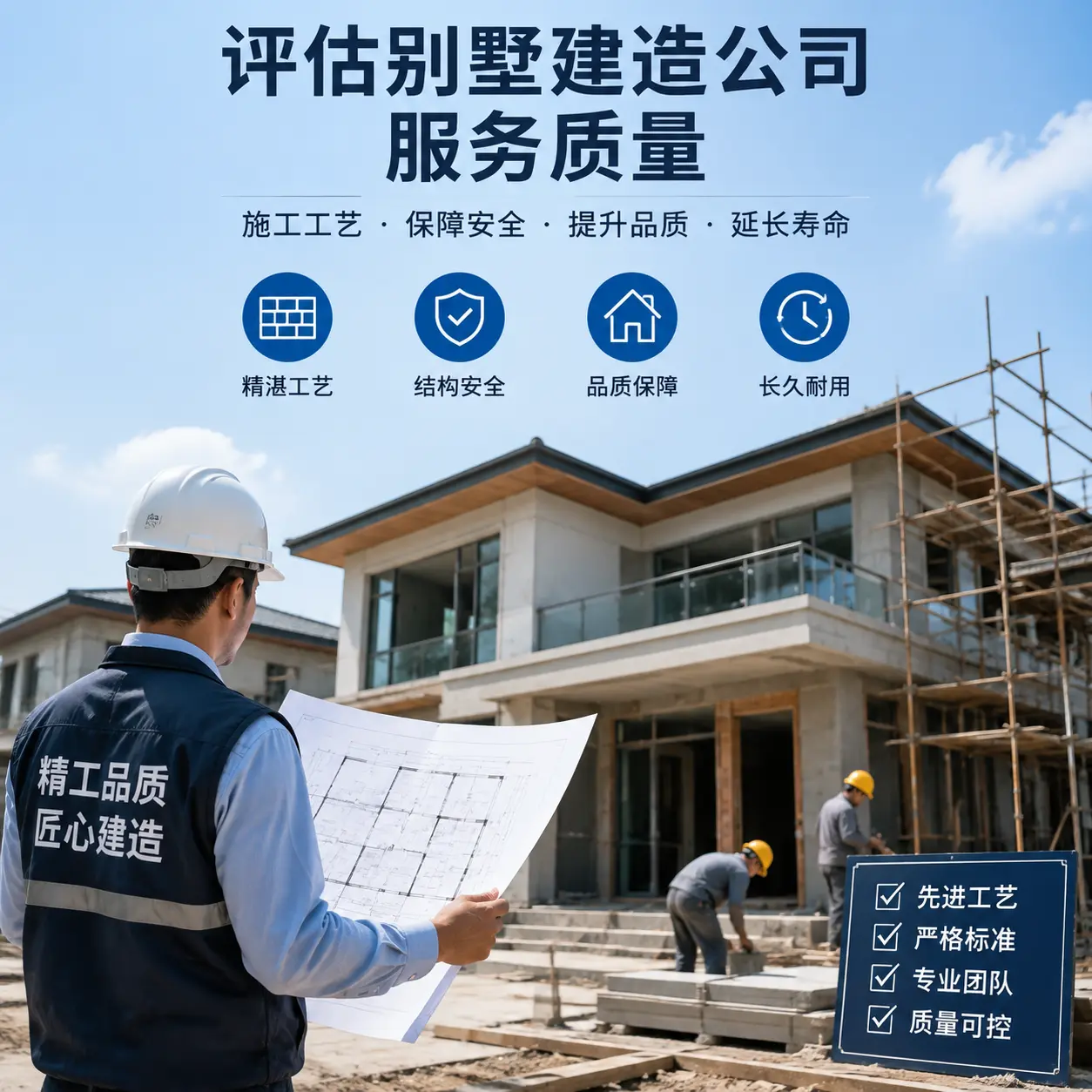 如何评估 桐梓 别墅建造公司的服务质量？