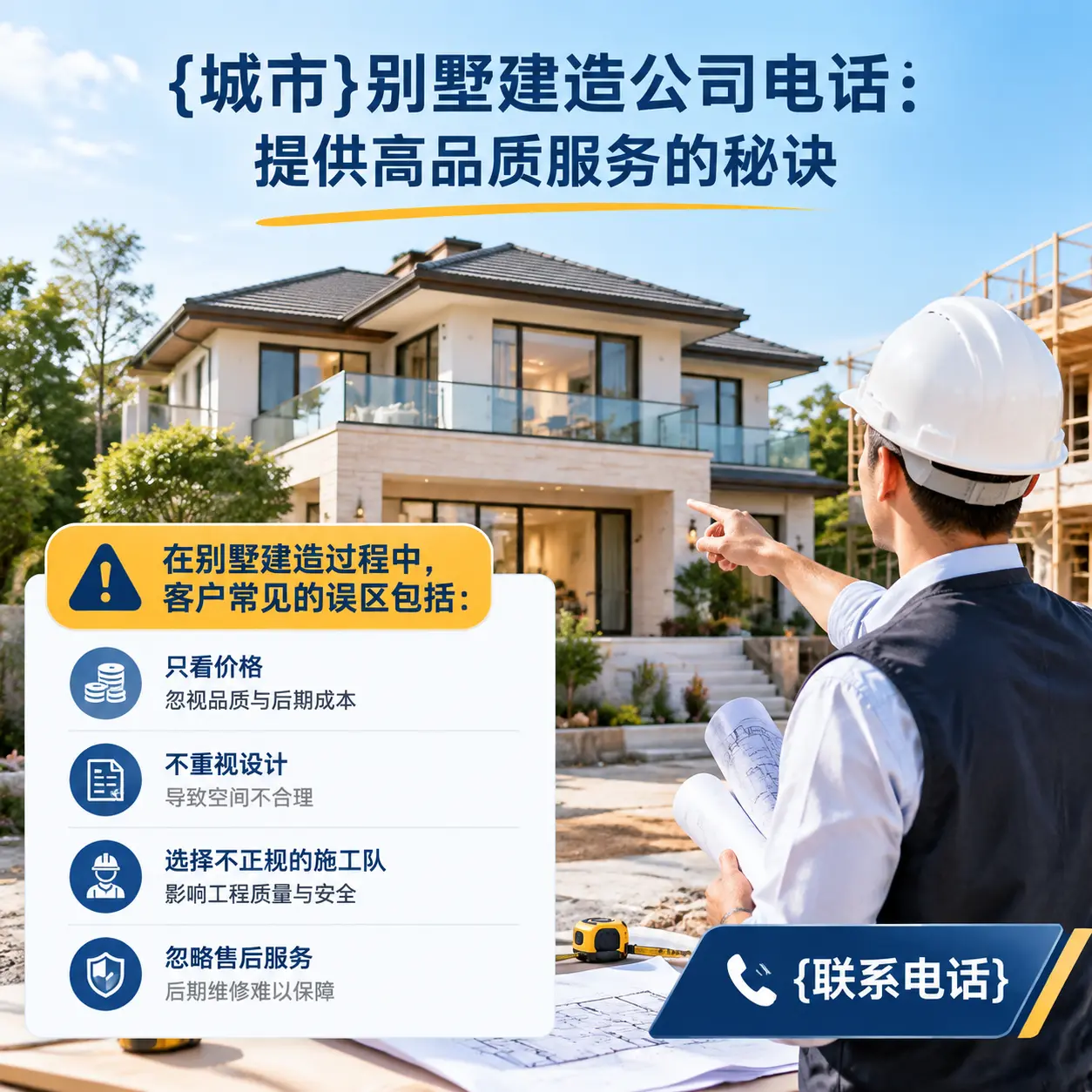 桐梓别墅建造公司电话:提供高品质服务的秘诀