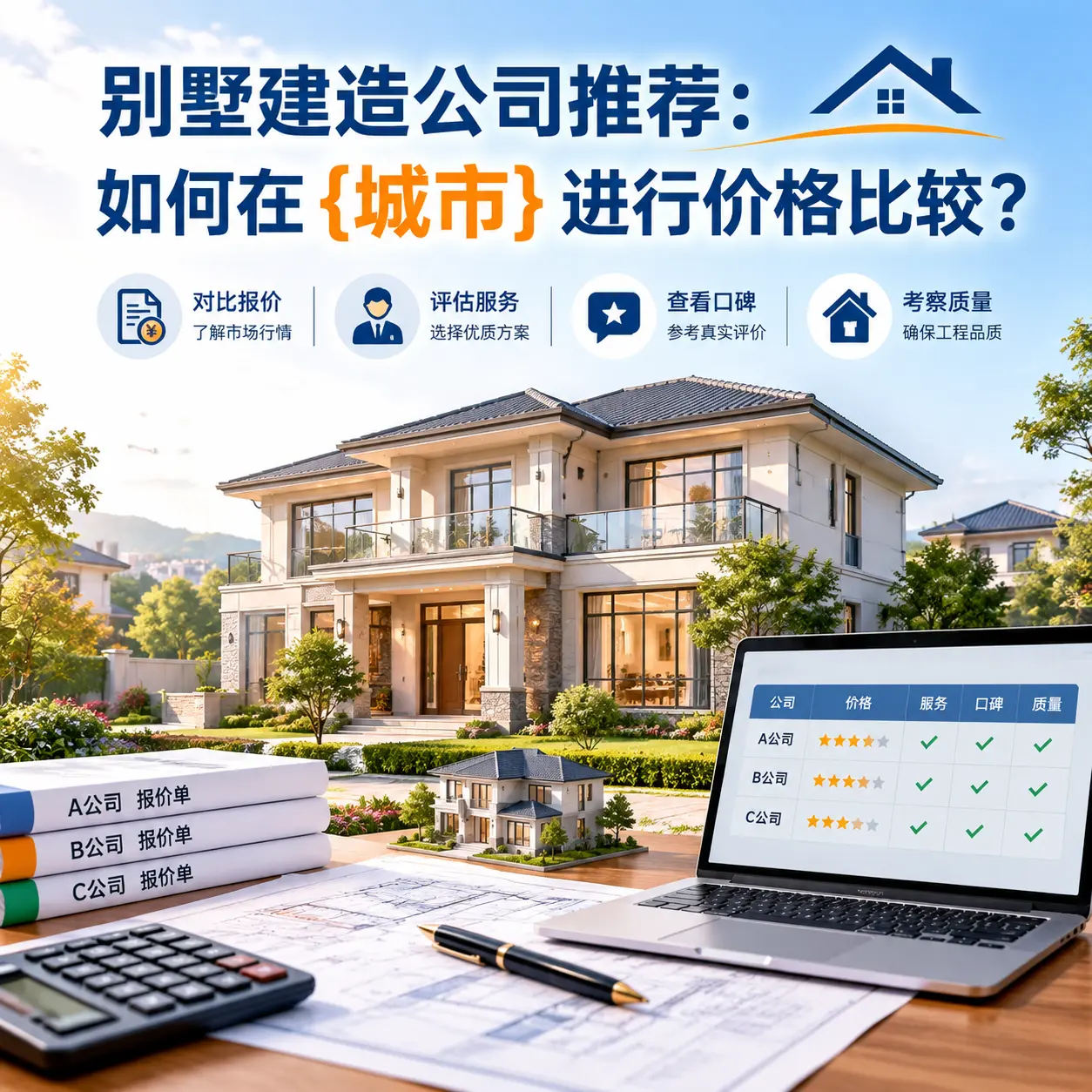 别墅建造公司推荐：如何在 桐梓 进行价格比较？