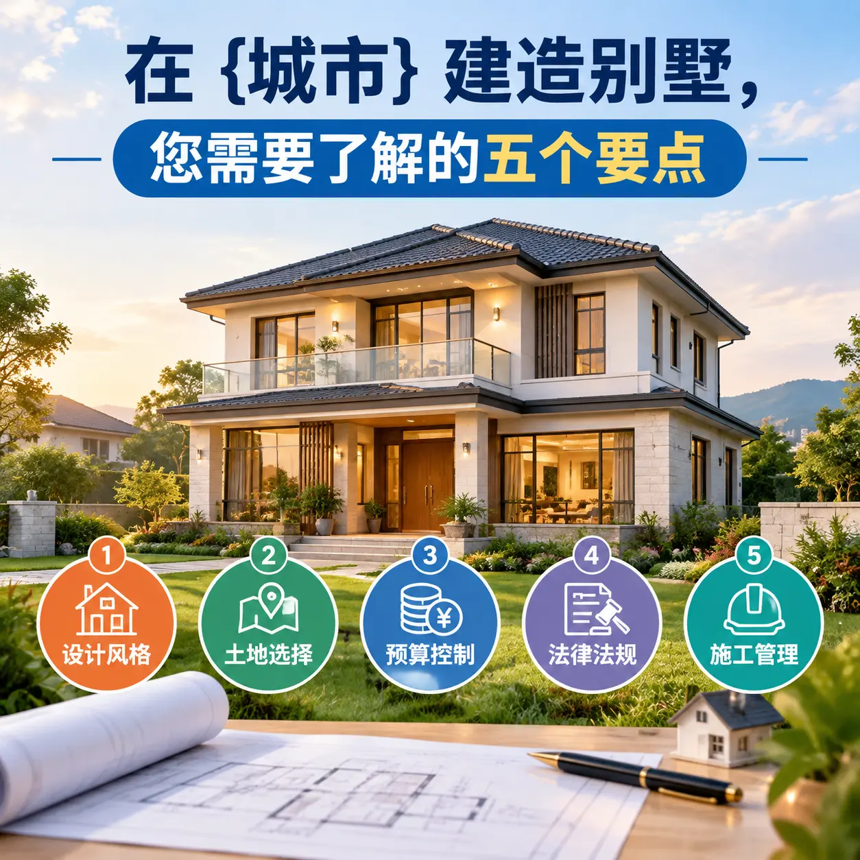 在 桐梓 建造别墅，您需要了解的五个要点