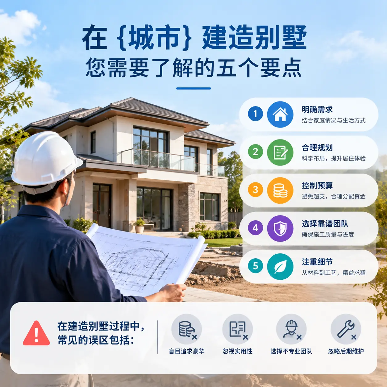 在 桐梓 建造别墅，您需要了解的五个要点