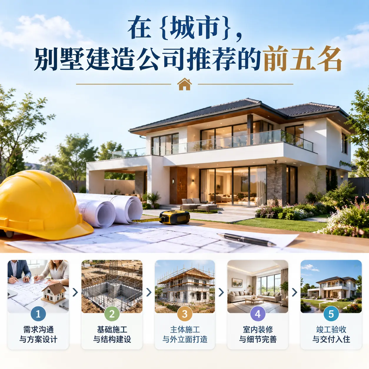 在 桐梓,别墅建造公司推荐的前五名