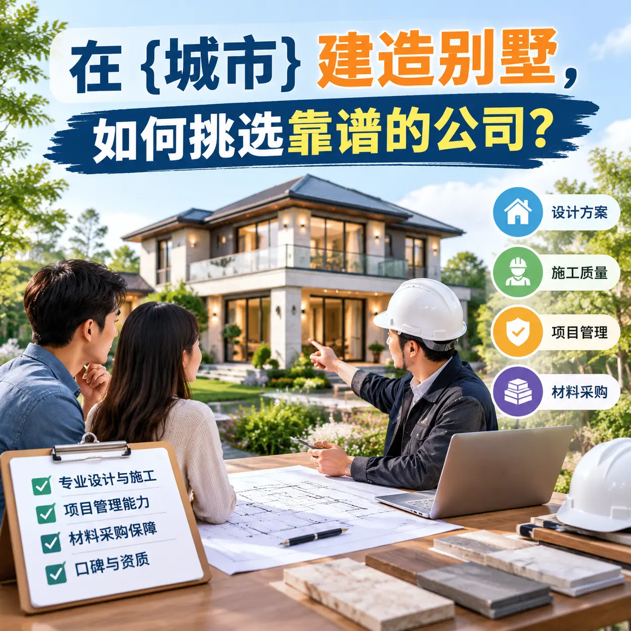 在 桐梓 建造别墅，如何挑选靠谱的公司？
