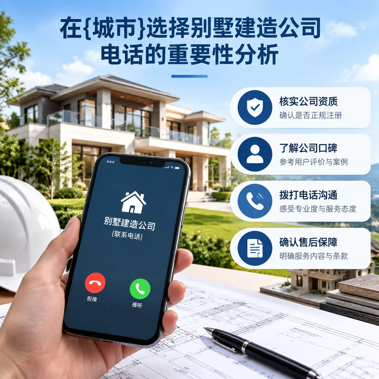 在桐梓选择别墅建造公司电话的重要性分析