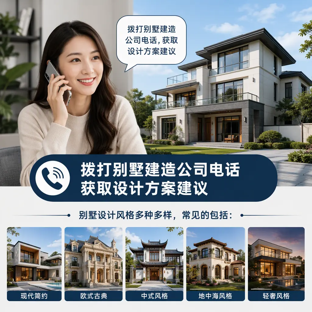 拨打桐梓别墅建造公司电话，获取设计方案建议