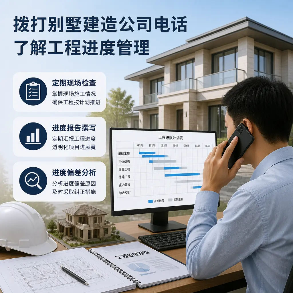 拨打桐梓别墅建造公司电话，了解工程进度管理