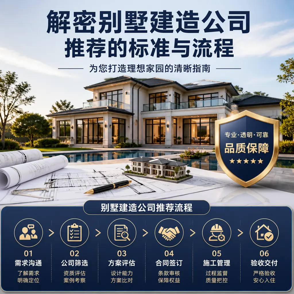 解密别墅建造公司推荐的标准与流程在 桐梓