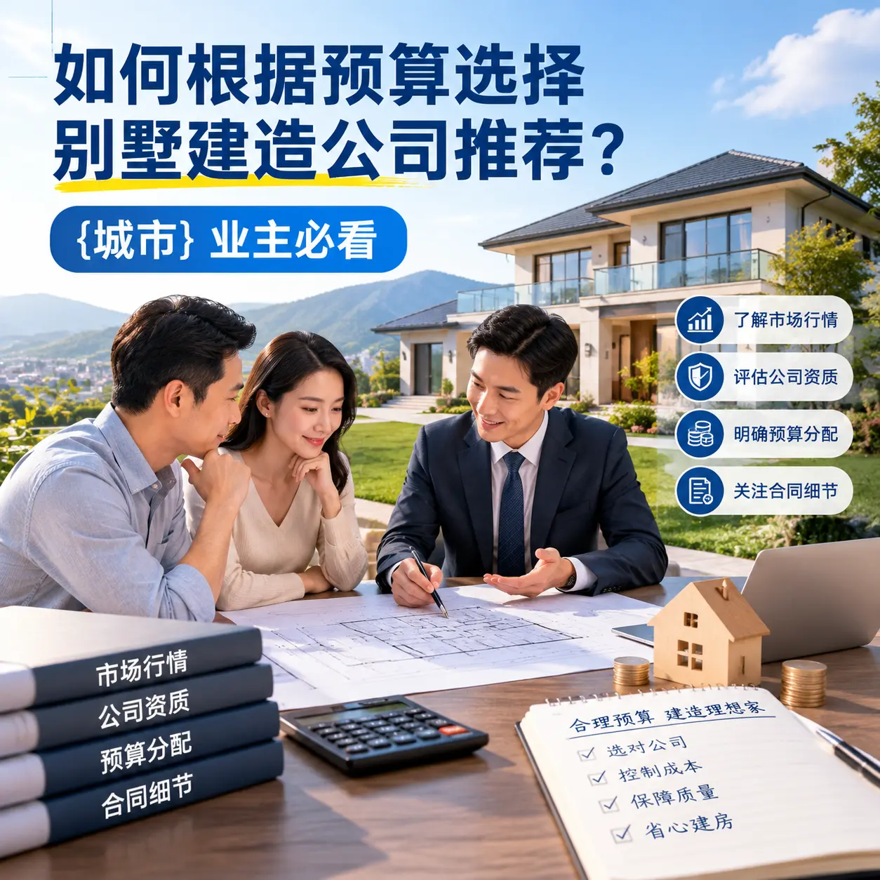 如何根据预算选择别墅建造公司推荐? 桐梓 业主必看